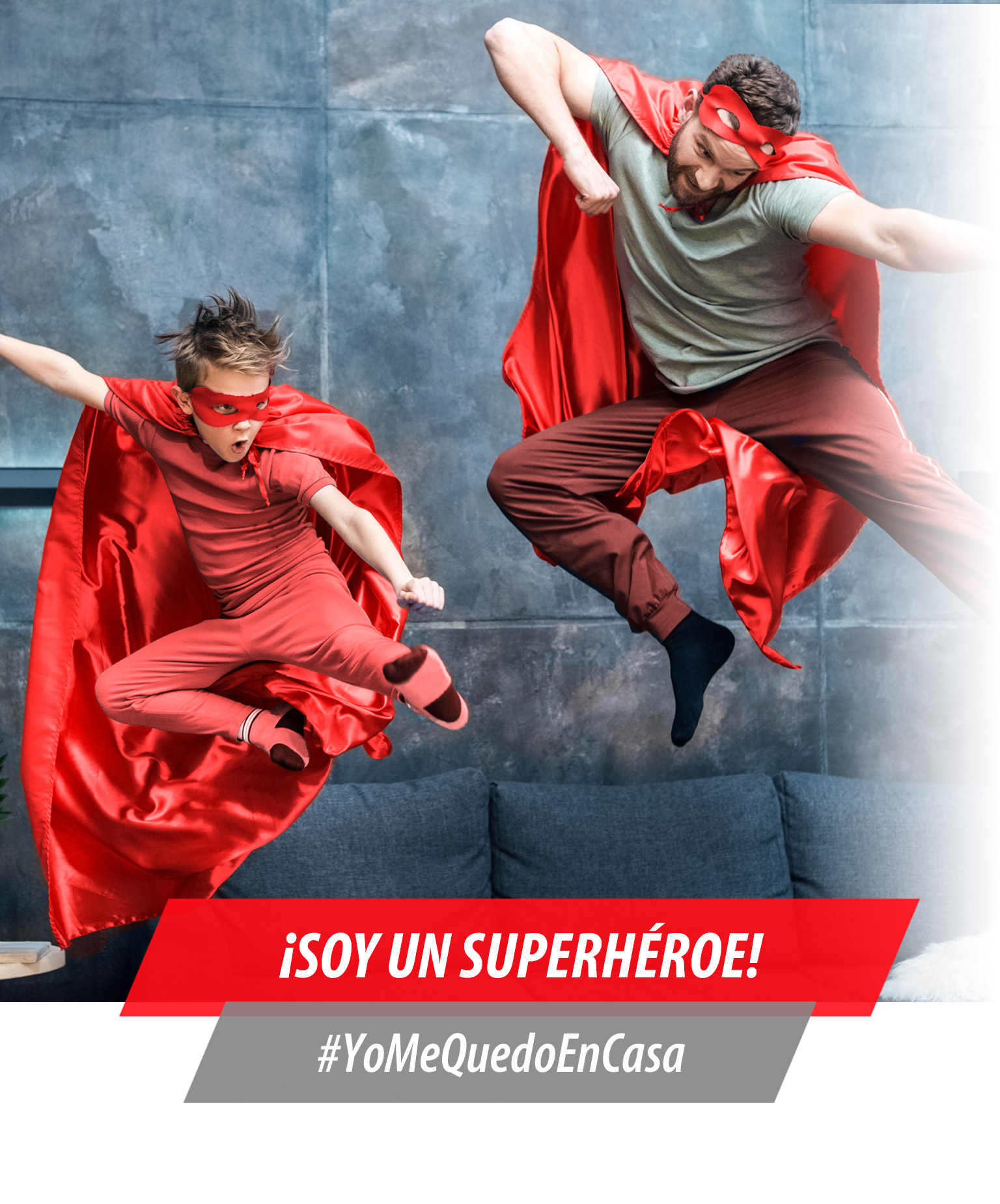 ¡SOY UN SUPERHÉROE! #YoMeQuedoEnCasaResponsive
